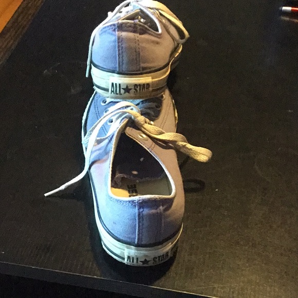 Purple Converse Sneakers - Picture 3 of 4